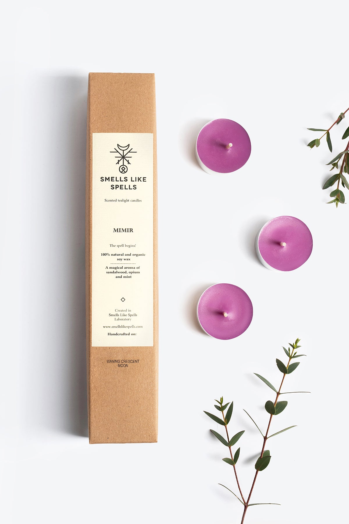 Scented tealight candles MIMIR Smells Like Spells